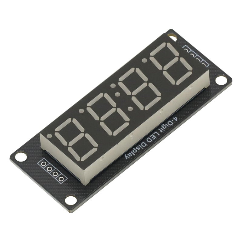 GODIYMODULES 5PCS TM1637 LED Display Module 4 Digit 7 Segment 0.56 inch Time Clock Indicator Tube Module Red Blue Green Yellow White for Arduino - Image 4